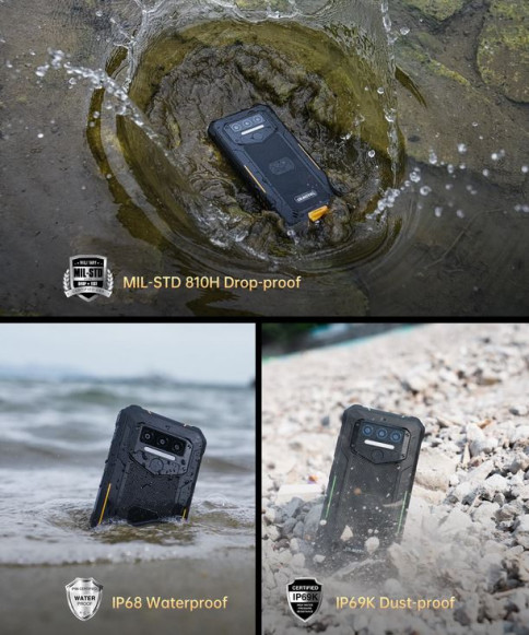 Смартфон Oukitel WP23 Pro 8/128Gb Black